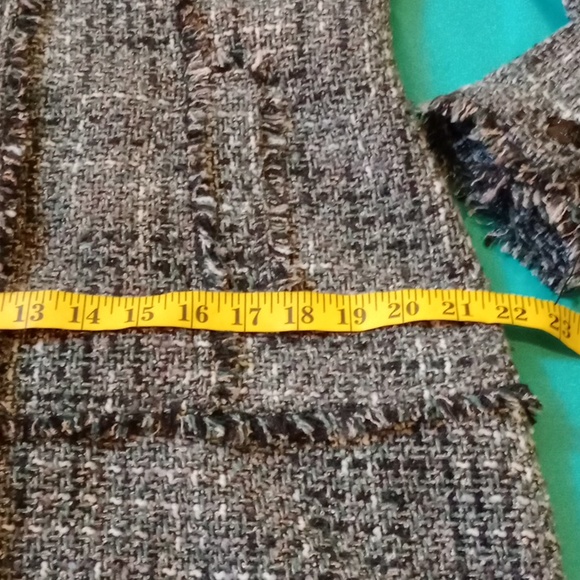 GUESS LOS ANGELES GRAY/BLACK TWEED COAT, SIZE LARGE - Picture 7 of 15